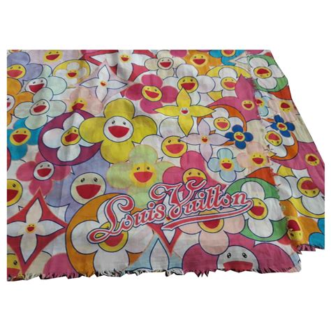 takashi murakami louis vuitton fake scarf|louis vuitton murakami for sale.